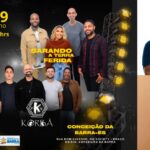 Banda Korbã e Sarando a Terra Ferida serão atrações em Conceição da Barra/ES