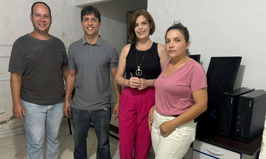 Unidade de saúde de Cachoeirinha de Itaúnas recebe novos computadores e amplia informatização dos serviços