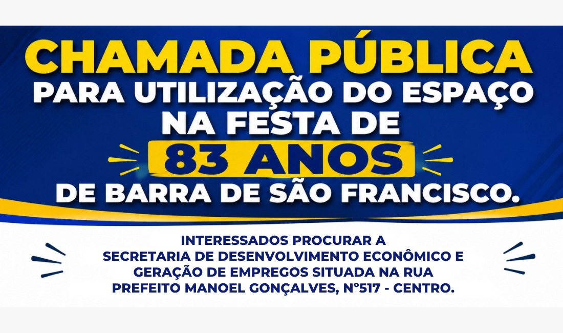 Leia mais sobre o artigo Empresas poderão disputar autorização para comercialização de alimentos, bebidas, camarotes, entretenimento e estacionamento durante a maior festa do município
