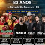 Parque de Festas Albuíno Azeredo começa a ser preparado para receber as comemorações dos 83 anos de Emancipação Política de Barra de São Francisco