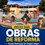 Prefeitura convida comunidade para solenidade de início da reforma da Escola Municipal de Vargem Alegre